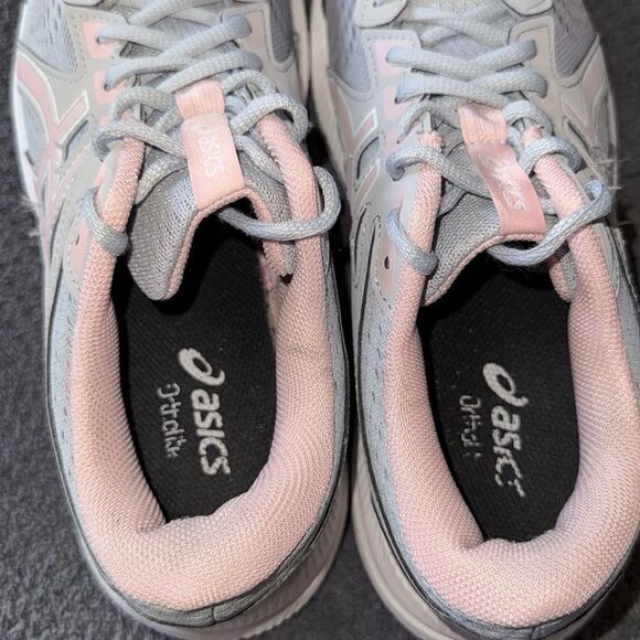 ASICS Gel-Contend 8 Running Shoes Gray Blush Pink Lightweight Comfort Sneakers 9 - Picture 8 of 15